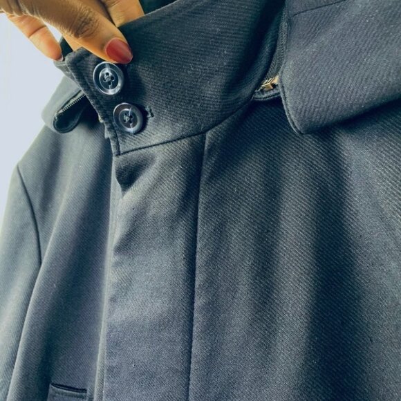 ZARA MAN WINTER COAT IN DARK NAVY BLUE MEN  SEZE XL - Picture 5 of 16